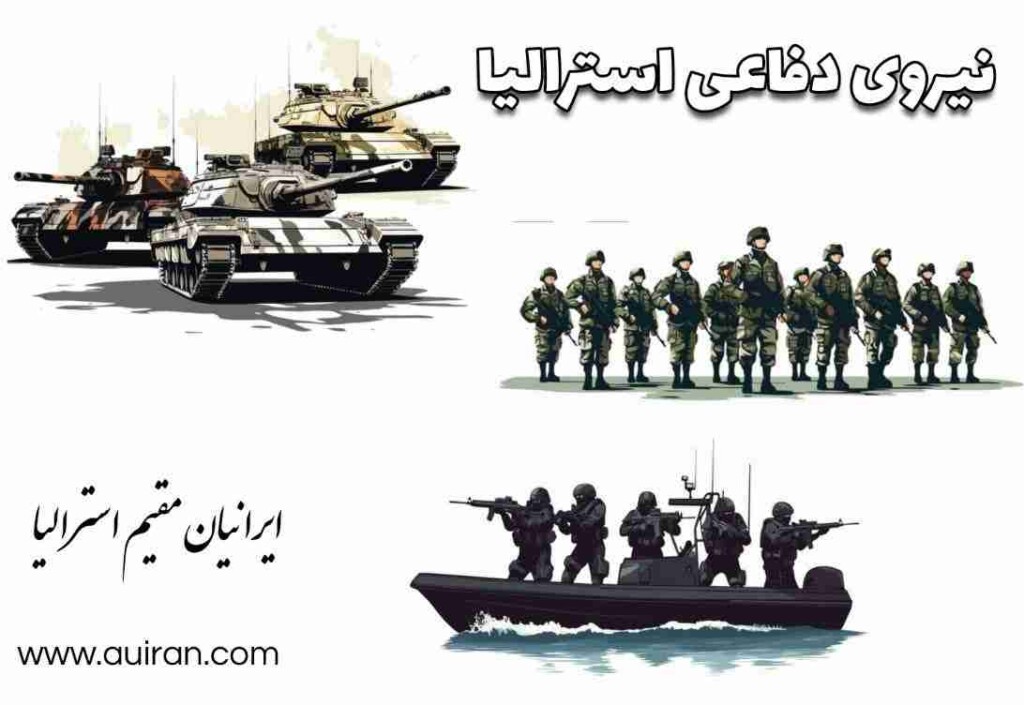 نیروی دفاعی استرالیا  یک سازمان نظامی است که مسئول دفاع از کشورهای مشترک المنافع استرالیا و منافع ملی آن است.